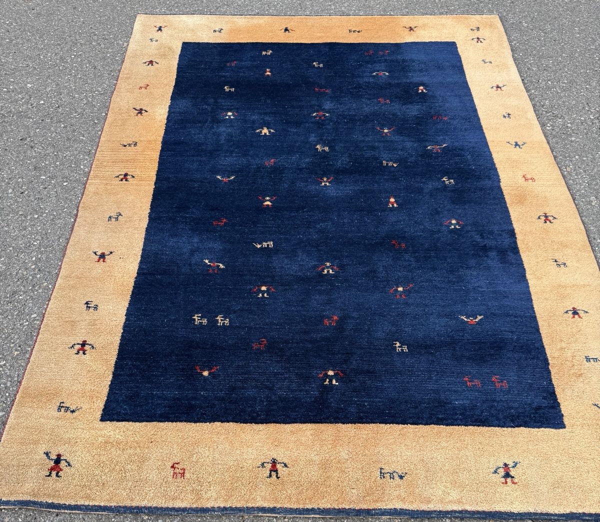 Gabbeh Tappeti: Wunderschöner Perserteppich Gabbeh 295x209.cm – Usato da Büron venduto da Filadefia-888