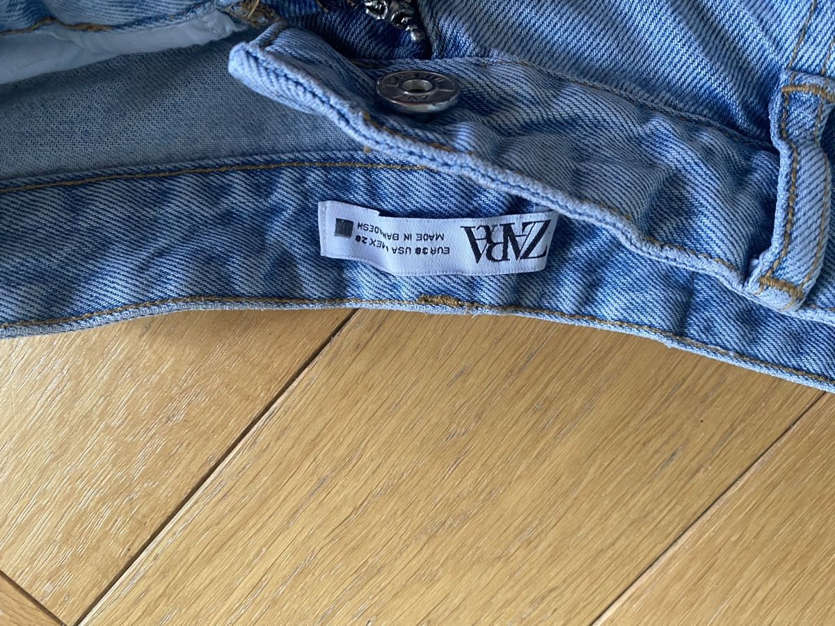 Zara Jeans: Short en jean ZARA bleu clair, taille 38 – Usato da Vésenaz venduto da gau_v6pf 1