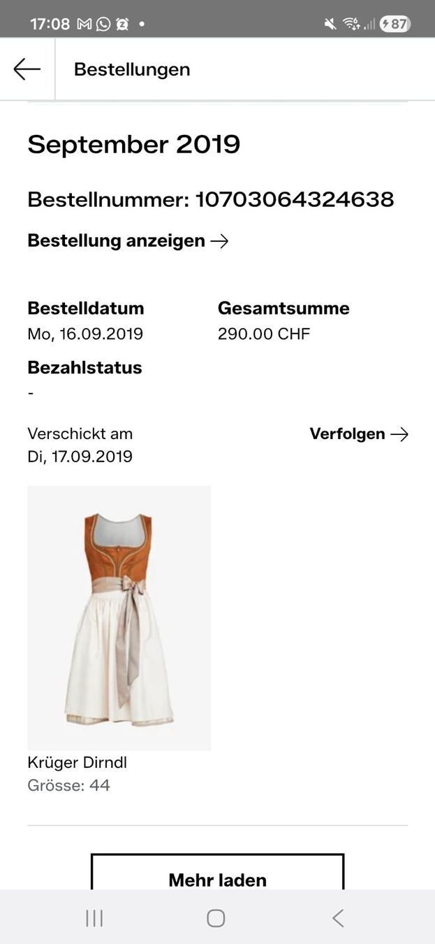 Krüger Kleider: Dirndl – Gebraucht aus Frauenfeld von Deliah91 3