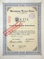 Mechanische Weberei Sorau, Sorau - 1921