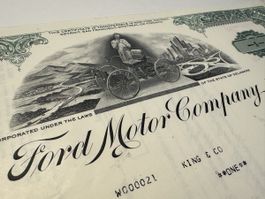 Ford Motor Company – Original Aktienzertifikat von 1971