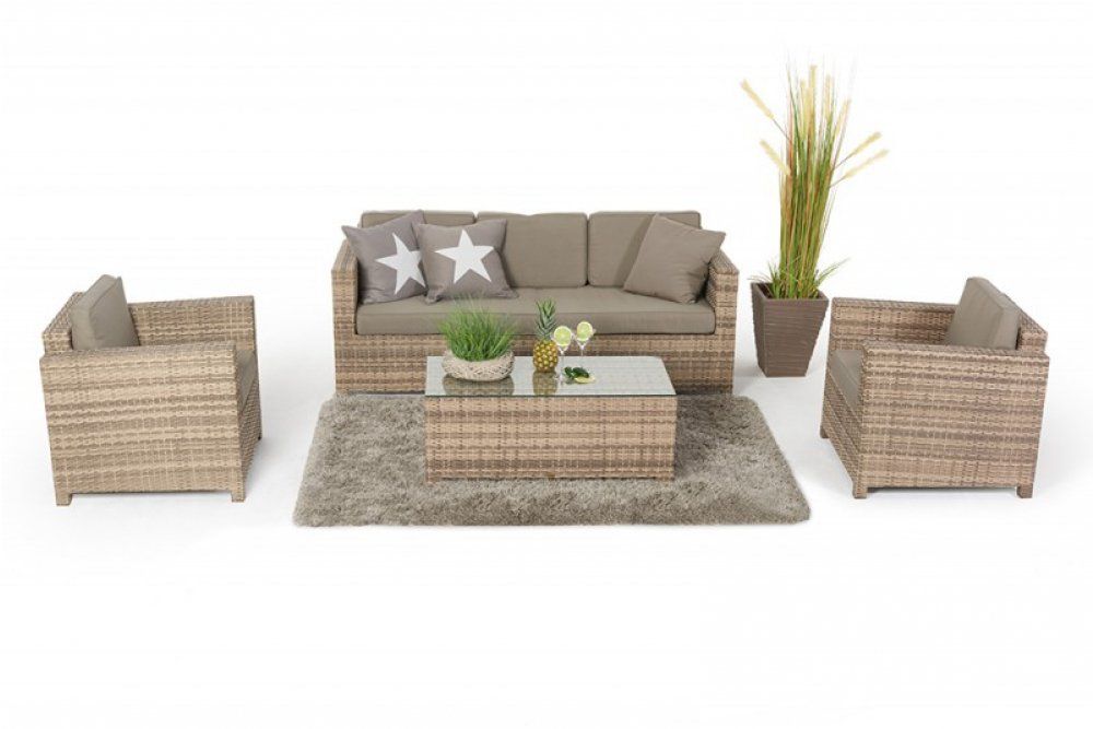 Sofas: Gartenmöbel 3-Sitzer Sofa, Sessel und Tisch – Neu und originalverpackt aus Bern von rattan-lounge 4