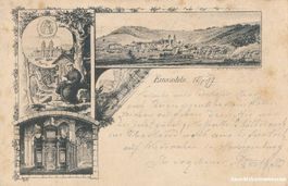 Einsiedeln - sehr alte Vorläuferkarte + 1897