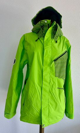 Volcom Snowboard Skijacke + Hose Set Lime Gr. S/M 10K/10K