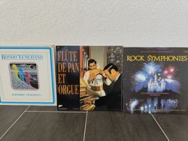 3 Schallplatten / LPs im Paket zu verkaufen