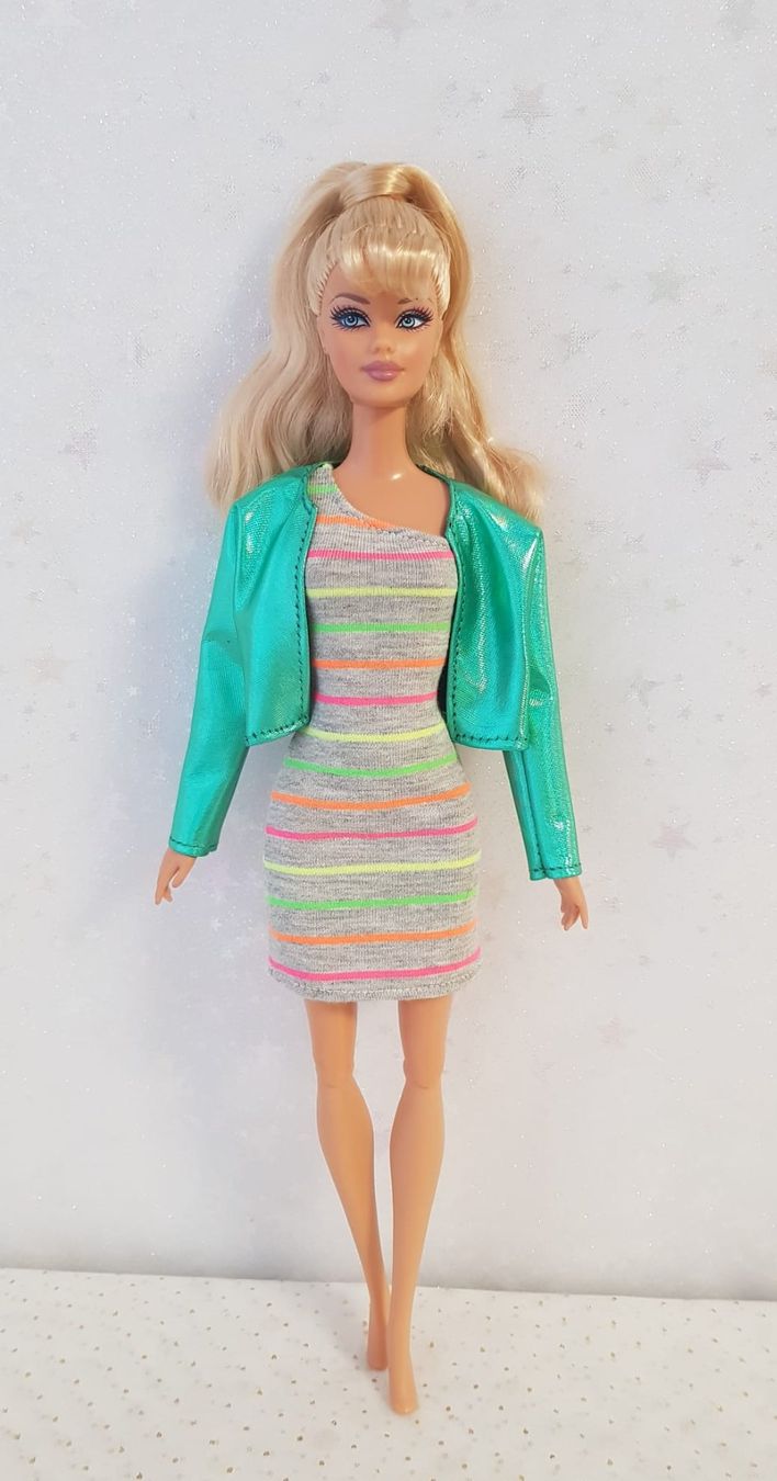 Bambole: Barbie Kleid mit Jacke – Nuovo (secondo la descrizione) da Lachen SZ venduto da Sakura4hime 1