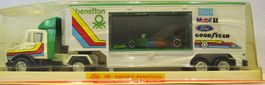 Benetton Formel 1 Renntransporter