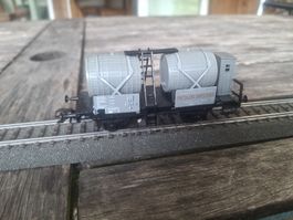 Eisenbahnwagen mit Fässern Nicolas Masson guter Zustand