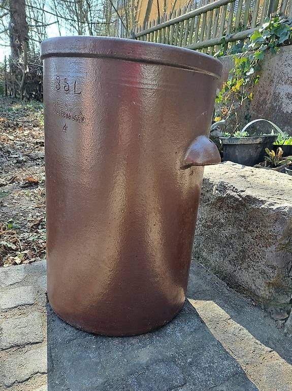 Töpfe: Steinguttopf, Einmachtopf 35 Liter – Gebraucht aus Schaffhausen von Xenia87