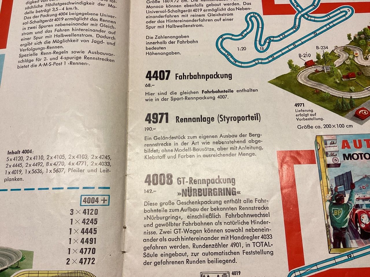 Faller Piste: Faller AMS Rennbahn – Usato da Lichtensteig venduto da Babeli 2