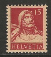 1933 : Tellbrustbild Nr. 173z, einwandfrei ** KP 250.--
