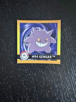 Pokemon Sticker Artbox 1999 Gengar Near mint ENG