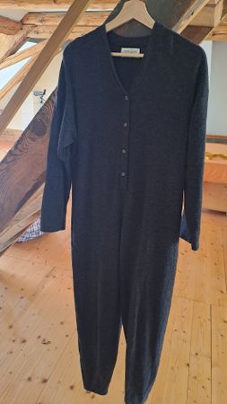United Colors of Benetton Strampler Anthrazit 100% Wolle