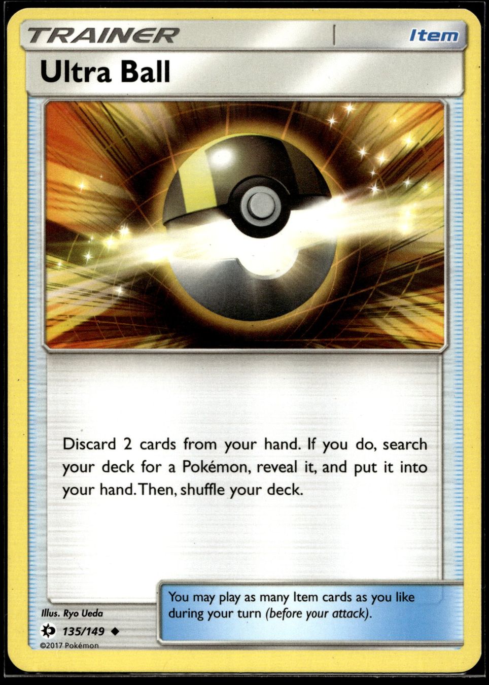 Pokémon Carte collezionabili: Ultra Ball (SUM EN 135/149) – Nuovo (secondo la descrizione) da Affoltern am Albis venduto da Chiesa_5