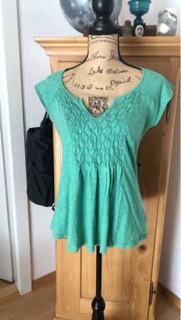 T-shirt vert femme, taille S/M
