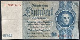 Alte 100 Reichsmark Banknote, Jahr 1935, Top Zustand!
