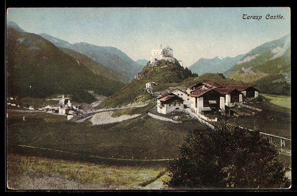 Ansichtskarten: AK Tarasp, Castle – Gebraucht aus Berlin von bartko-reher