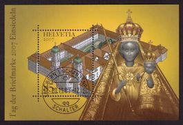 2007_1257_Sonderblock Tag der Briefmarke 2007_Einsiedeln_ET