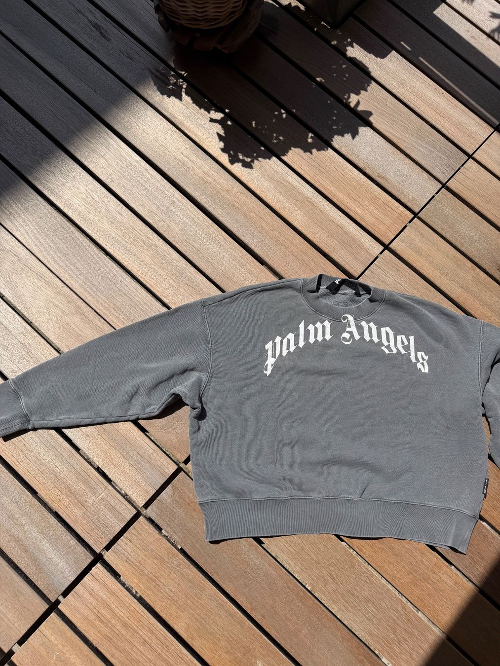 Palm Angels Pullover & Sweatshirts: Palm Angels Pullover Grau Herren Grösse S Oversized – Neu (gemäss Beschreibung) aus Zürich von ale_5l6s