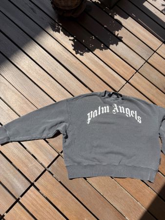 Palm Angels Pullover Grau Herren Grösse S Oversized