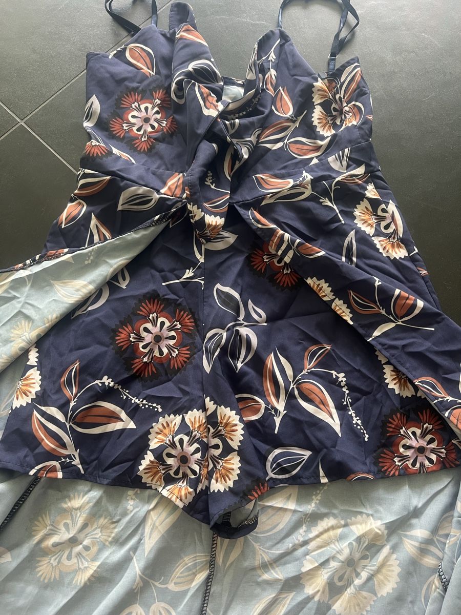 Jumpsuits: Blue Sand Jumpsuit mit Blumenmuster, Grösse S – Neu (gemäss Beschreibung) aus Bilten von and_6hjn