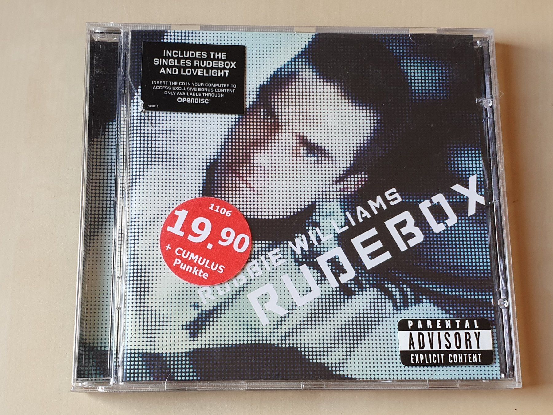 CD: Robbie Williams Rudebox – Usato da Stansstad venduto da collectorsshop