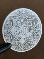 50 Centimes 1924 Marokko Französisches Protektorat