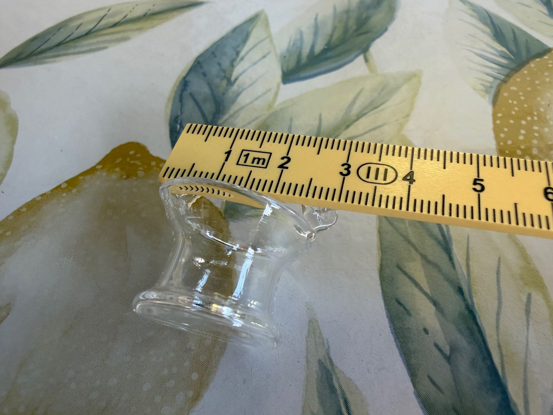 Case e mobili per bambole: Miniatur Glas Korb mit Henkel, Puppenstube oder Setzkasten – Nuovo (secondo la descrizione) da Egg b. Zürich venduto da Mogli93 2
