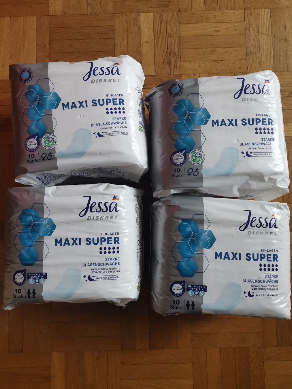 Bacs à couches & couches: Binden Einlagen Maxi Super – Neuf avec emballage d'origine à Jona par baccara55