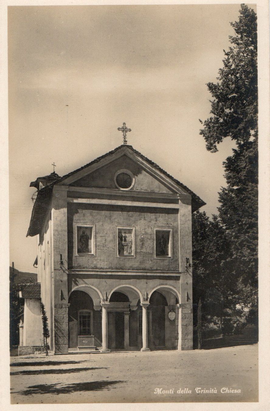 Cartoline postali: Monti della Trinità - Chiesa – Nuovo (secondo la descrizione) da Melano venduto da pisonsdro
