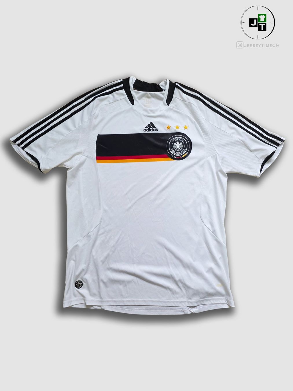Adidas Canottiere & Pantaloni: DEUTSCHLAND 2008 TRIKOT XL – Usato da Lüchingen venduto da Jersey_Time