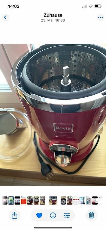 Elettrodomestici da cucina: Novis Saftpresser VitaJuicer WOW – Usato da Pratteln venduto da Luxus.Fee 1