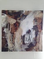 Bild "Paris" (Mischtechnik) 60x60 cm
