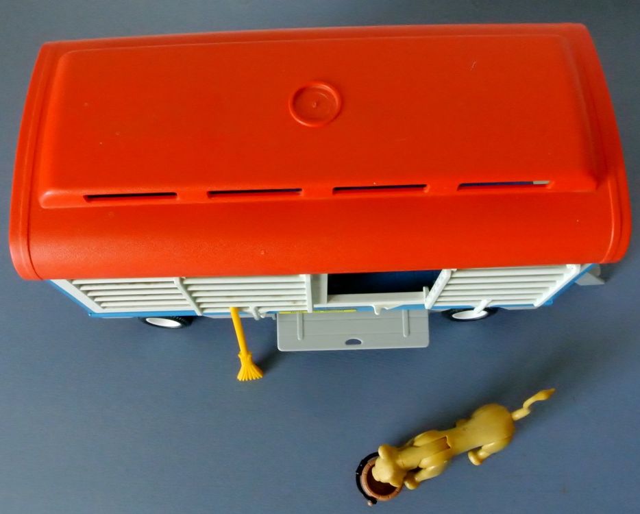 PLAYMOBIL 3514 - Remorque Fauves Cirque - Complet - Vintage 1979 - Geobra