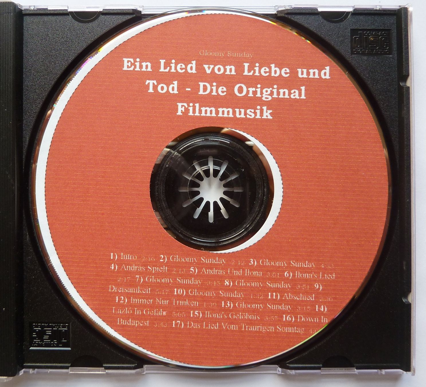 CD: Gloomy Sunday, Ein Lied von Liebe & Tod, Audio CD – Usato da Mesocco venduto da Nugivendus 2