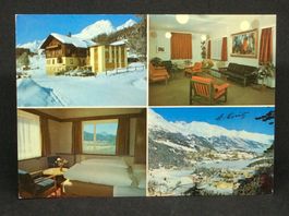 Ansichtskarte Hotel Nolda St Moritz b Hallenbad u Signalbahn