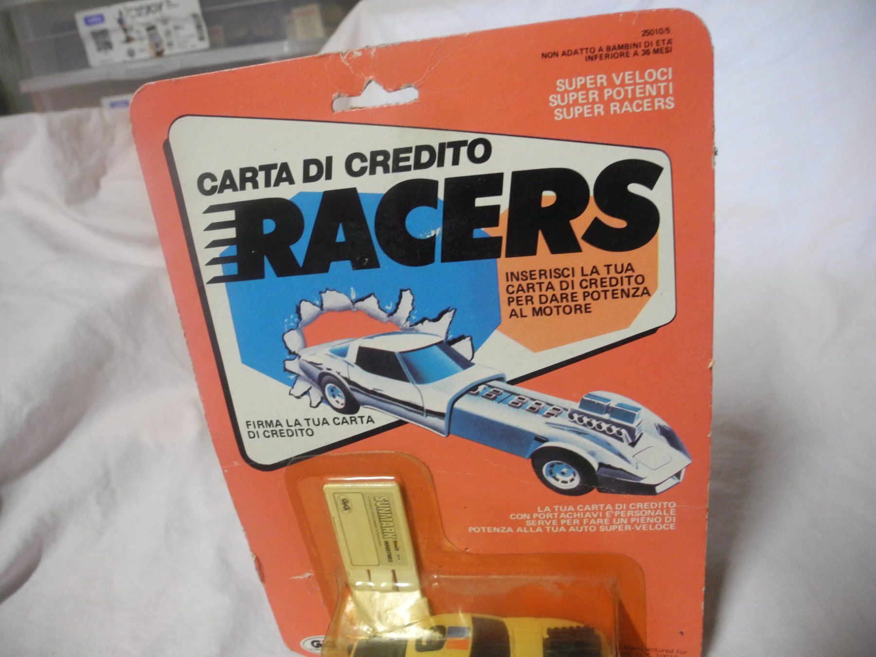 MEGO CREDIT CARD CARTA DI CREDITO RACERS MIB HONG KONG (Neu und ...