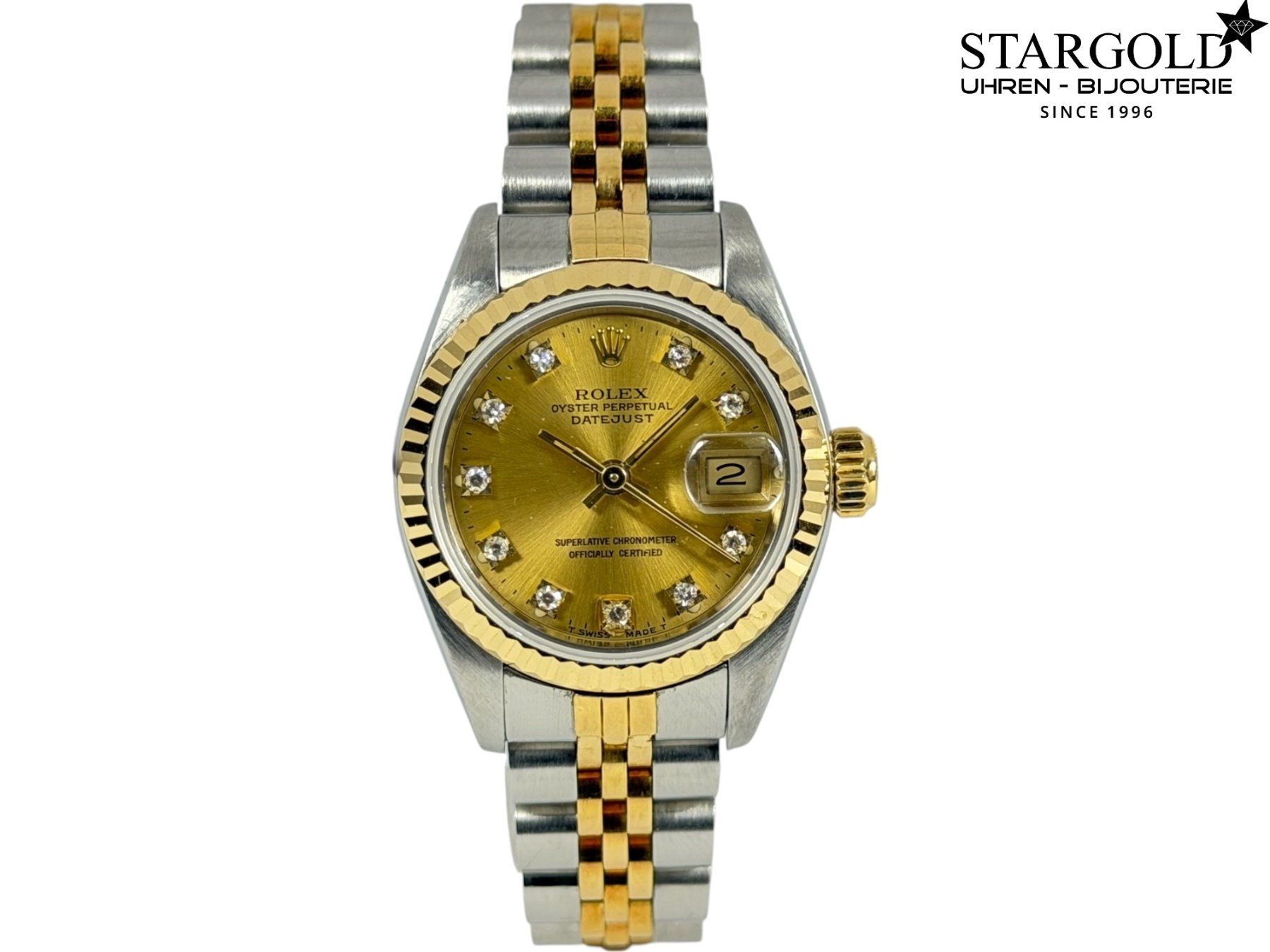 Rolex Orologi: Rolex Lady Datejust Bicolor mit Diamanten - 69173 – Usato da Zürich venduto da Stargold-Uhren