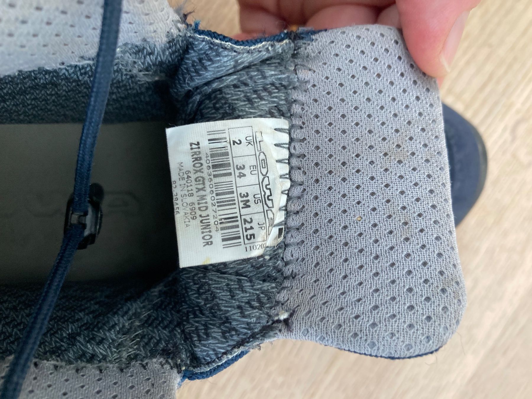 Lowa Schuhe für Jungen: Wanderschuh LOWA zirrox gtx mid junior Grösse 34 – Gebraucht aus Köniz von Hollis01 4