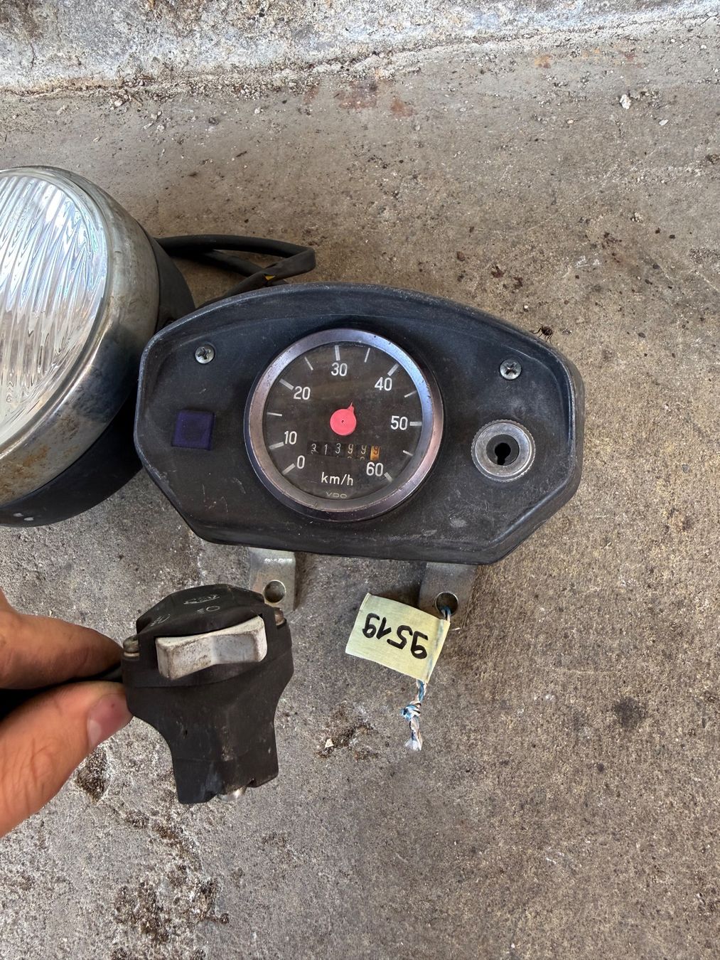 Sachs Mofa-Ersatzteile: Sachs 503 Automatik Lampe mit Cockpit – Gebraucht aus Fahrni b. Thun von berger_tuning34 1