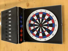 Dart-Schiessen /Sport / Nüni-Stei u Pfeile-Set m Dartscheibe