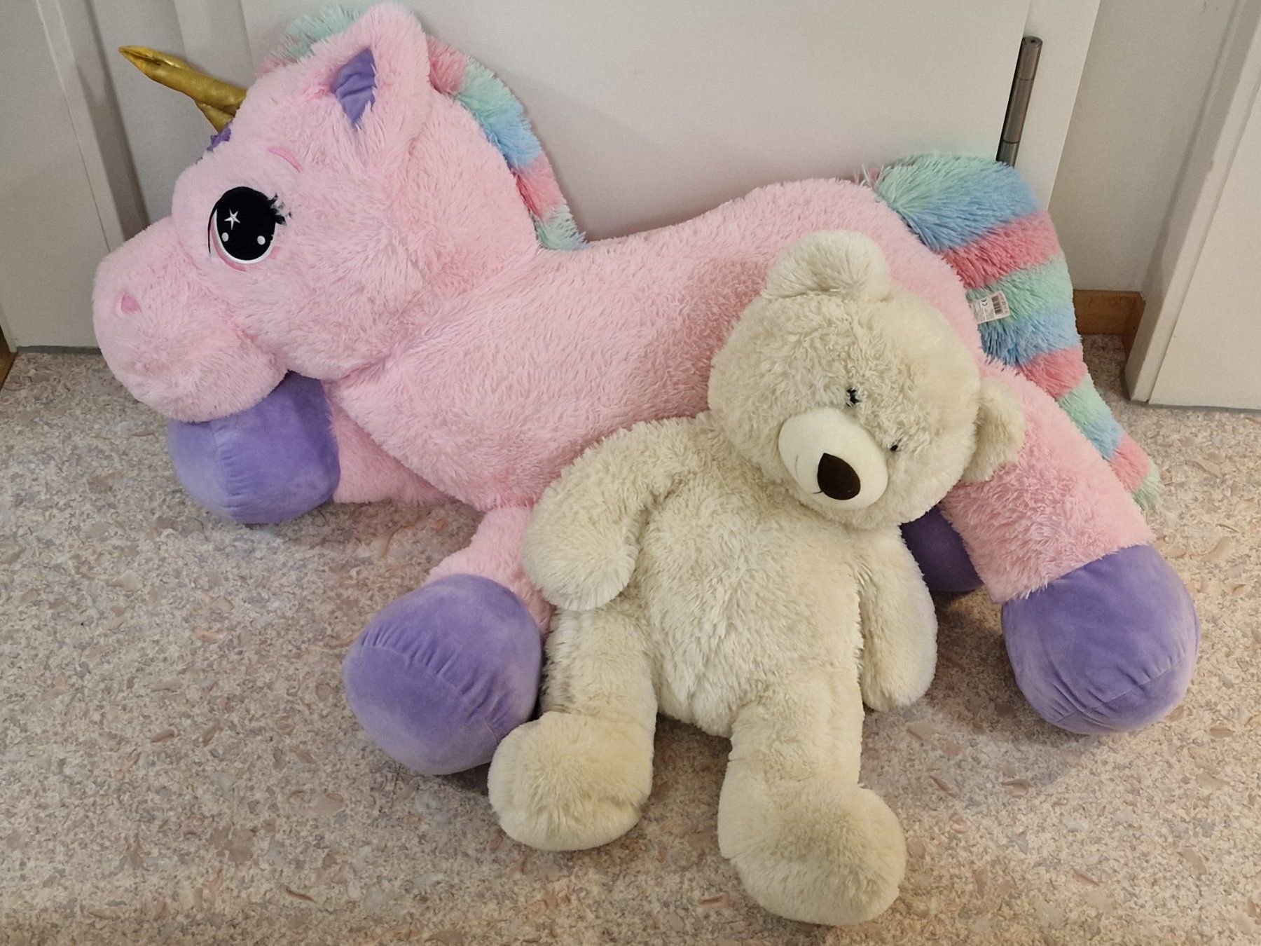 Giocattoli: Teddybär und Einhorn groß – Usato da Ennetmoos venduto da berg2011