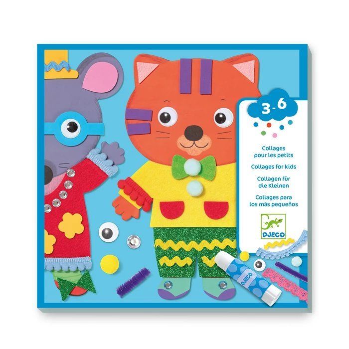 Djeco Bastelsets: Collage Petits choux – Neu und originalverpackt aus Boudry von step2blind