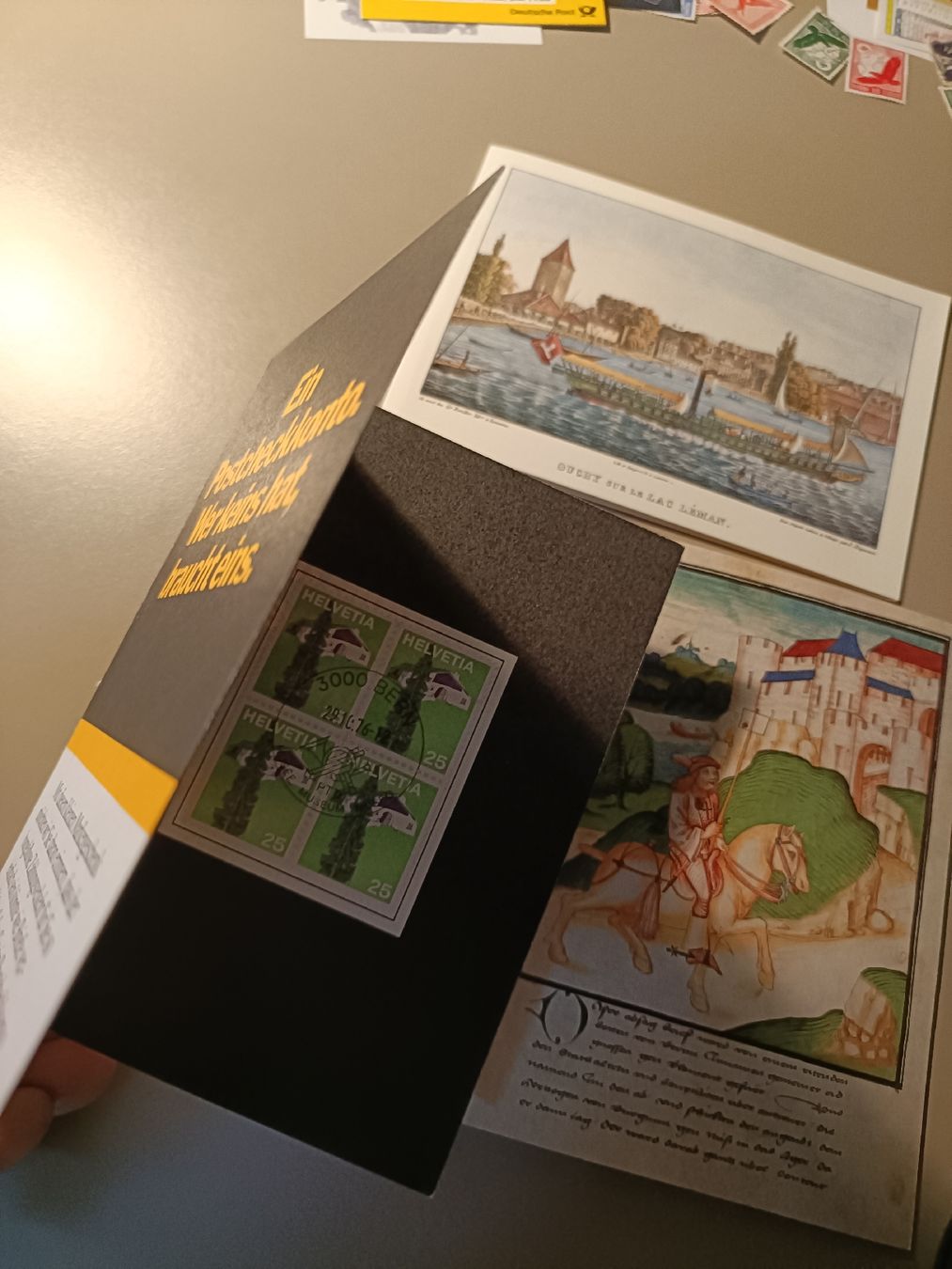 Alle Briefmarken: BRIEFMARKEN GESCHENK DER PTT 1976,88,89 – Gebraucht aus Sargans von Polifemo58 9