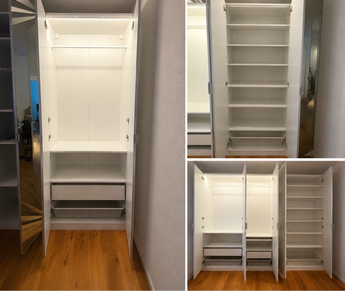 Armadi: IKEA Pax Schrank mit LED – Usato da Seon venduto da ras_9qf7 1