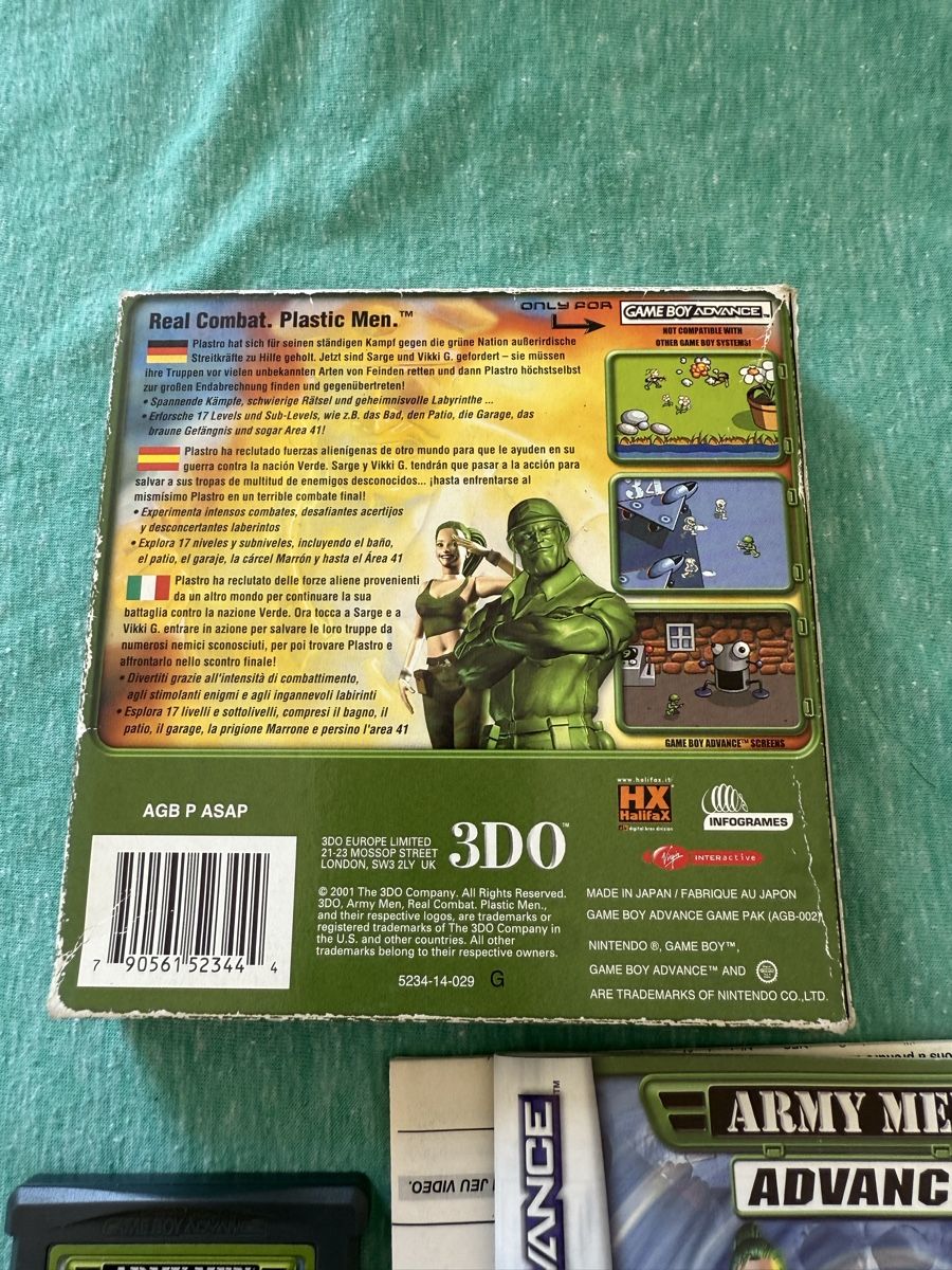 Nintendo Spiele: Army Men für Game Boy Advance – Gebraucht aus Bäch SZ von Retroandy 1