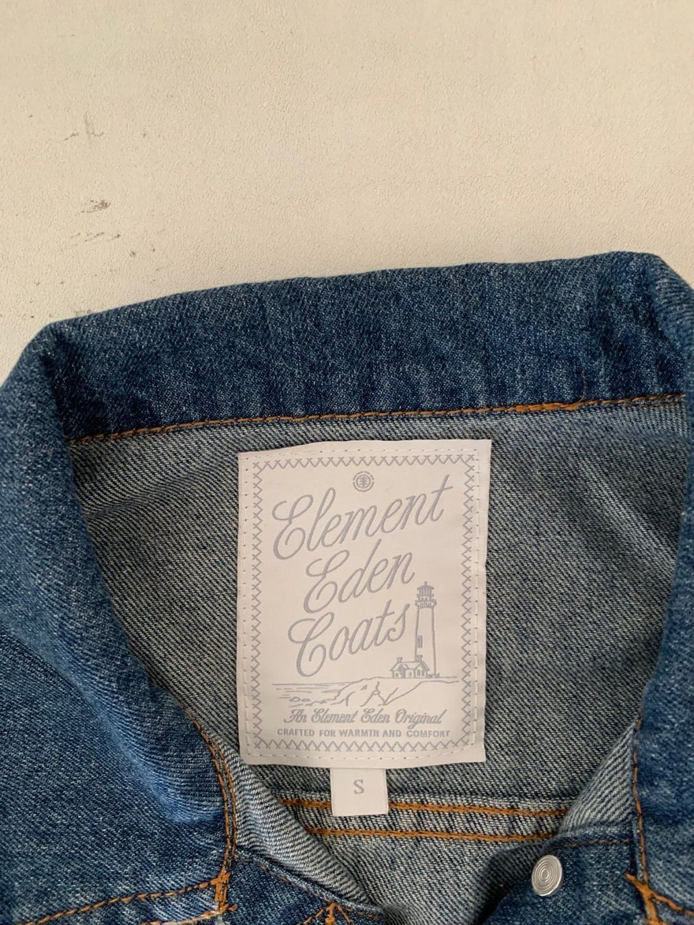 Jacken: ELEMENT - Destroyed Jeansjacke blau S – Gebraucht aus Zürich von Diazaio 3