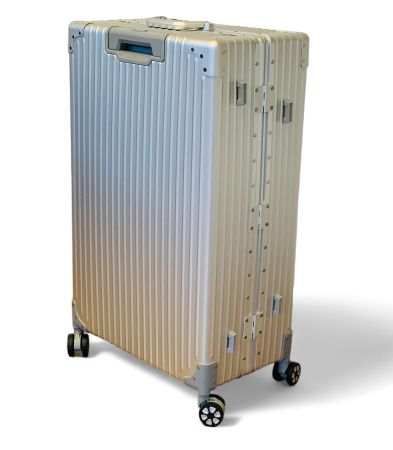 neuer 100% ALU Reisegepäck TSA gateBAG SILBER XL 78cm NEU