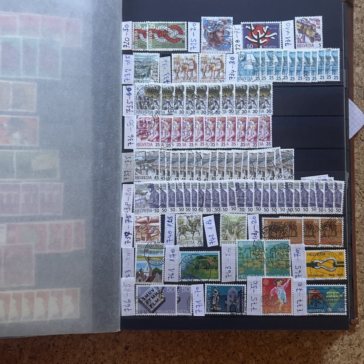 Tutti i francobolli: Schweizer Briefmarken Sammler (schweiz) – Usato da Laufen venduto da belleskulptur 3