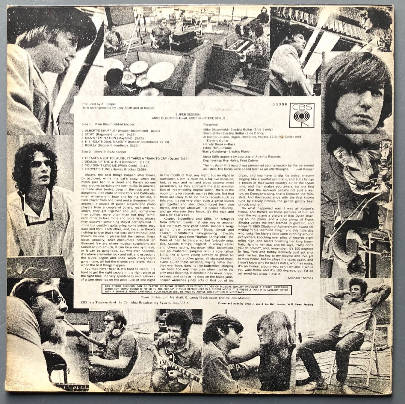 Dischi in vinile: DIVERS ARTISTES / AL COOPER / STEPHEN STILLS - SUPER SESSION – Usato da Poliez-Pittet venduto da Newtown-Records 1